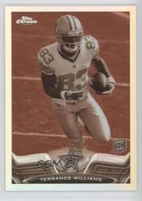 2013 Topps Chrome Sepia Refractor 81/99 Terrance Williams #101 1by