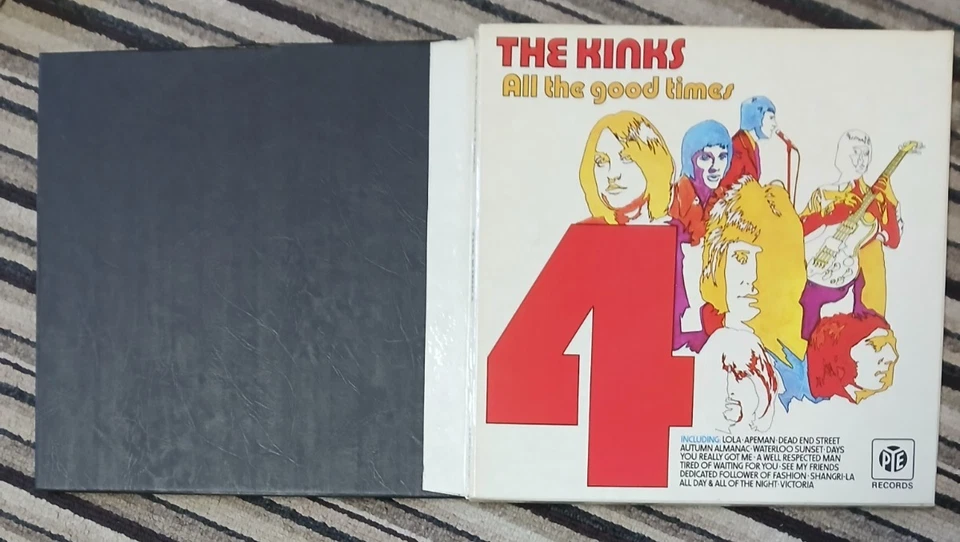 THE KINKS All The Good Times 1973 PYE  4 x LP BOX stereo / Mono   Excellent Foto 3 de 4