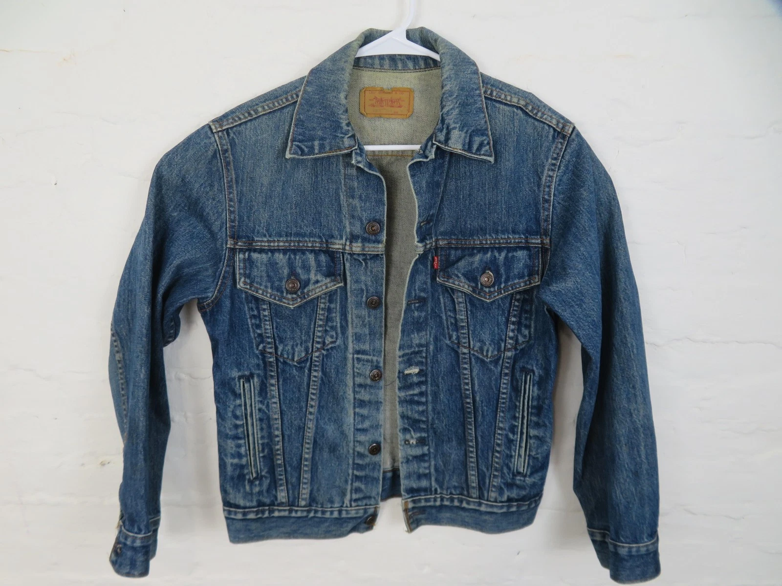 Vintage Levis Jean Jacket Mens 36 Blue 70506 0216 Trucker Button Front Type 3