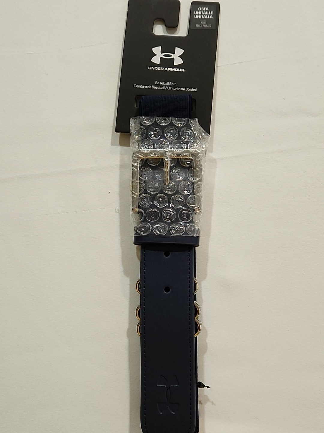 Under Armour Adult UA Adjustable Baseball Belt - Fits Up to 42