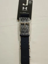 Under Armour Adult UA Adjustable Baseball Belt - Fits Up to 42