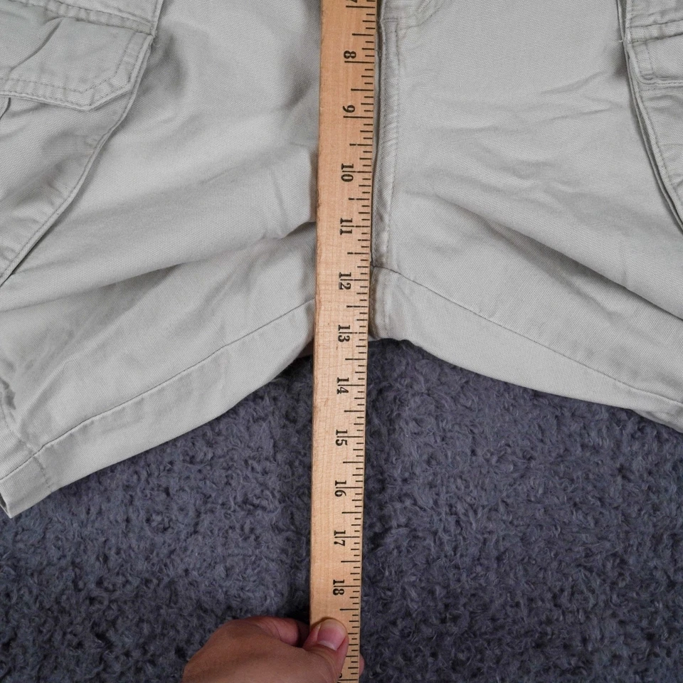 Vintage Columbia Shorts Mens 36 Beige Cargo Khaki Hiking Outdoor - Image 3 of 4