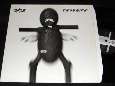 UNKLE Made in England 2003 ISLAND 45 rpm 12 inch EYE FOR AN EYE Clean!