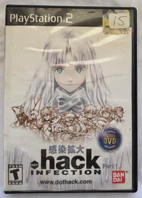 Dot. hack Infection PlayStation 2 Part 1 Game with Manual