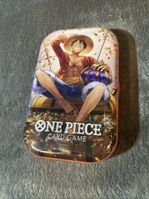 One Piece TCG Mini Tin Pack Set Vol 2 Luffy Straw Hat New Sealed English