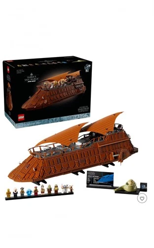 LEGO Star Wars Jabba's Sail Barge Building Set, 75397 (description)