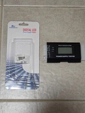 KINGWIN DIGITAL LCD POWER SUPPLY TESTER MODEL KPST-01 USED GREAT CONDITION!