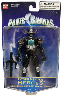 Power Rangers Heroes Lost Galaxy Magna Defender Series 10 Action Figure NEW 2003