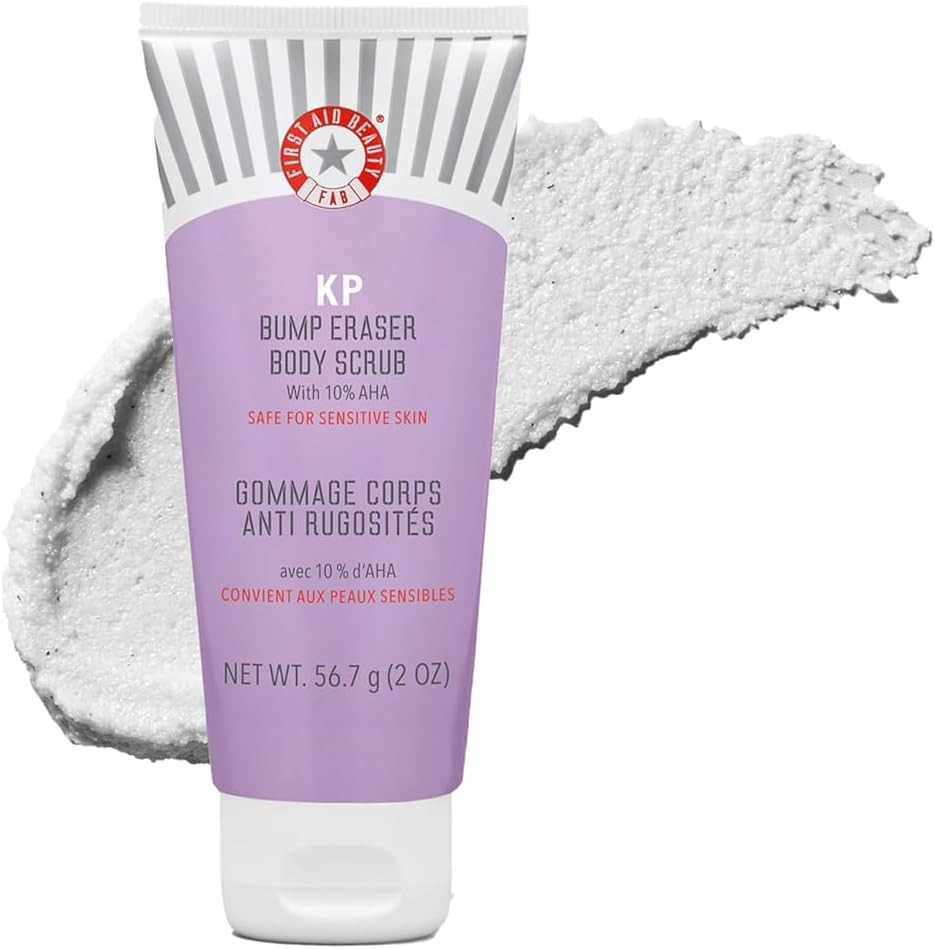 Gommage corps KP Bump Eraser 10% AHA soin exfoliant acide de fruits haut de gamme