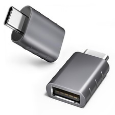 USB C to USB Adapter - Type C OTG Converter, High-Speed Data Transfer, 2 Pack