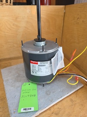 Dayton 3LU98HB Condensor Fan Motor 1/2HP 460V FR 48YZ HZ60 TEAO K55HXTDP-2346