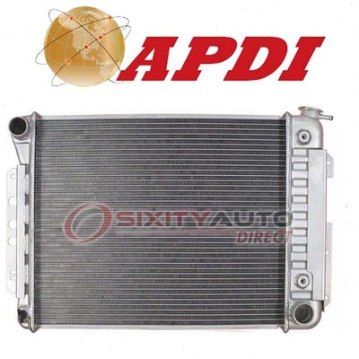 APDI Radiator for 1968-1969 Chevrolet Camaro - Cooler Cooling Antifreeze lc