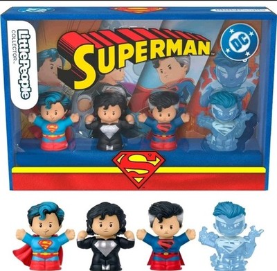 Little People Superman Through The Ages Mini Figure