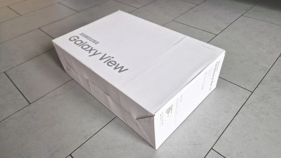 Samsung Galaxy View SM-T670 Schwarz 18,4 Zoll Android Tablet in OVP Neuwertig - Bild 4 von 4