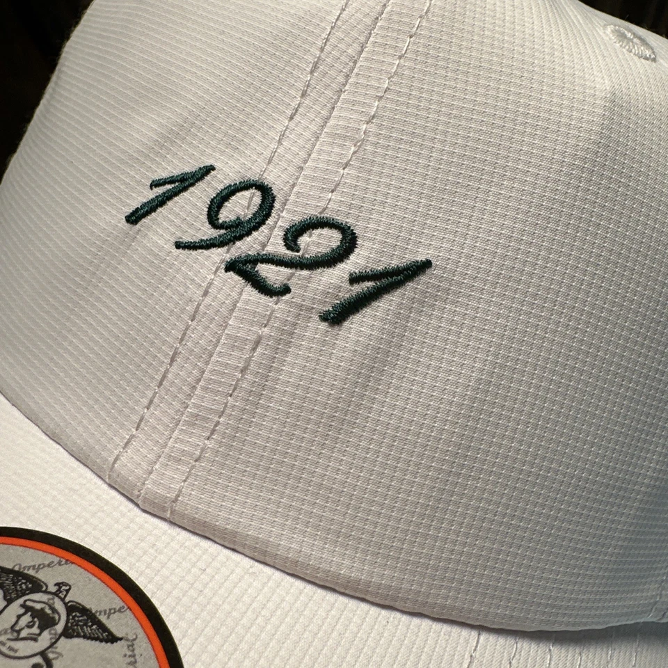 Country Club of Petersburg Golf Hat Cap Imperial New NWT Virginia 1921 White CC - Image 2 of 4