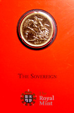 2017-I India Mint Mark Full Gold Sovereign Brilliant Uncirculated ‘As Struck’ 