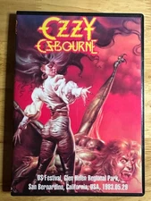 Ozzy Osbourne - Live at Us Festival 1983 DVD Jake E. Lee Tommy Aldridge