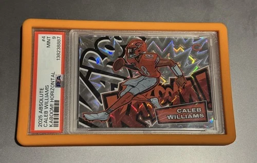 2025 Panini Absolute - PSA 9 Kaboom! Horizontal Caleb Williams #4