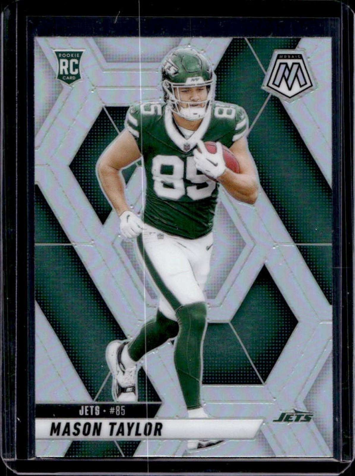 2025 Mosaic Mason Taylor Rookies RC Silver Prizm Rookie #324 Jets