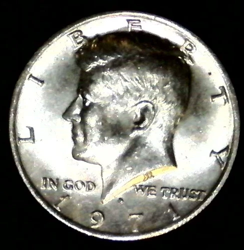 1971-D  Kennedy Half - GEM-BU- BETTER DATE