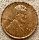 1936p  Lincoln Wheat Cent - [AU] About Uncirculated - High Grade ~ B921