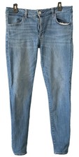American Eagle Next Level Stretch Blue Jeans Jegging Girl's Size 12 32x28