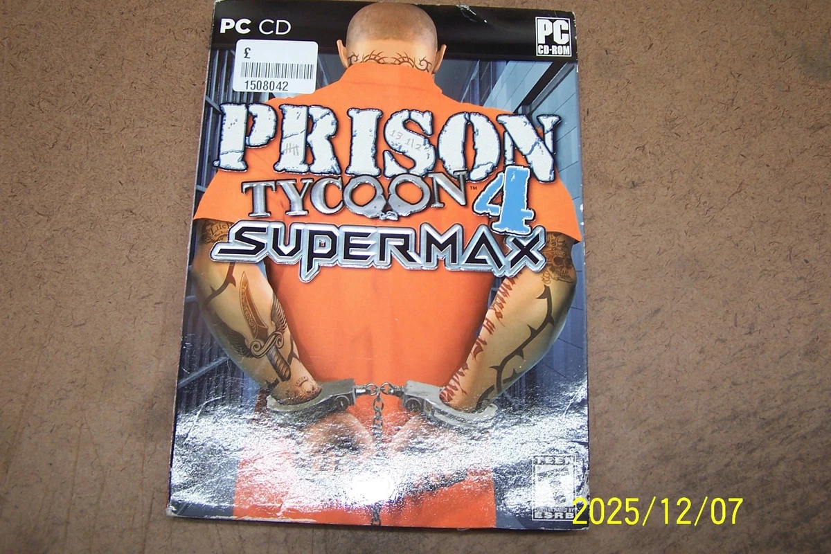 Prison Tycoon 4: Supermax Video Games for sale | eBay