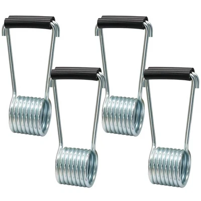 4 Pack Universal Butterfly Spring Door Closer with Rubber Bumpers Self Closing A - Picture 1 of 7