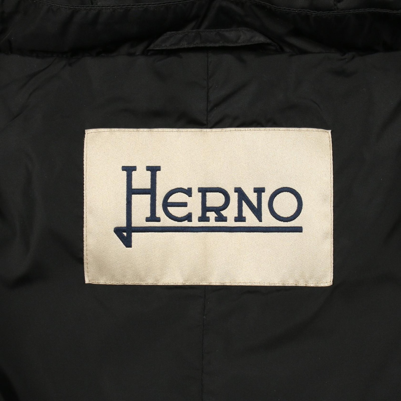 Herno Nylon Chamonix A Shape Down jacket hoodie c… - image 3