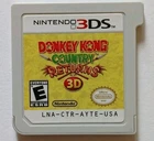 Donkey Kong Country Returns 3D Nintendo 3DS 2013 CARTRIDGE ONLY TESTED V/G Condt