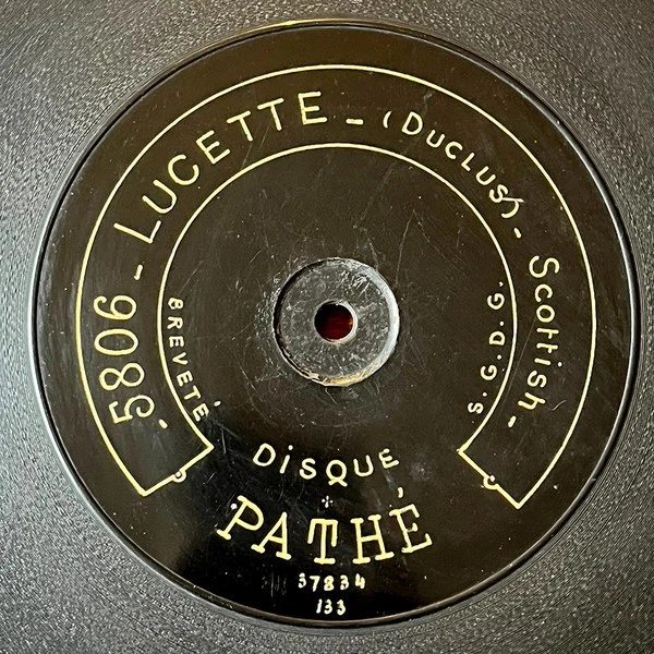Disque Pathe 50 cm Lucette 5806 - Bettina 5859 - Image 3 of 4