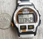 NO RSV  MENS IRONMAN INDIGLO 737 MOD NEW 5 YEAR BATTERY & FLIP STRAP  90's 8 Lap