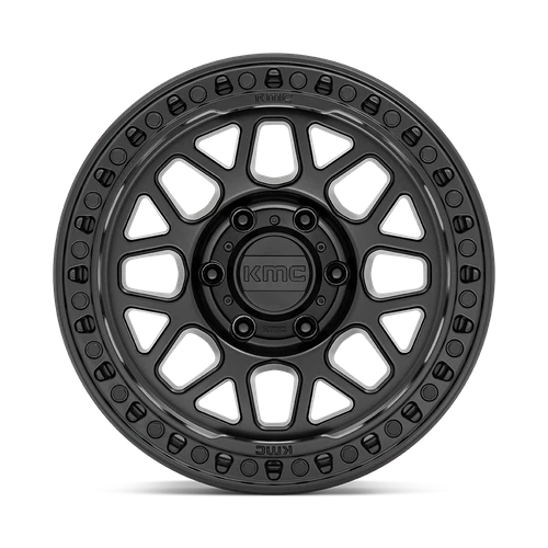 Rueda 18x9 KMC KM549 GRS negro satinado 6x5,5 (18 mm) Foto 3 de 4