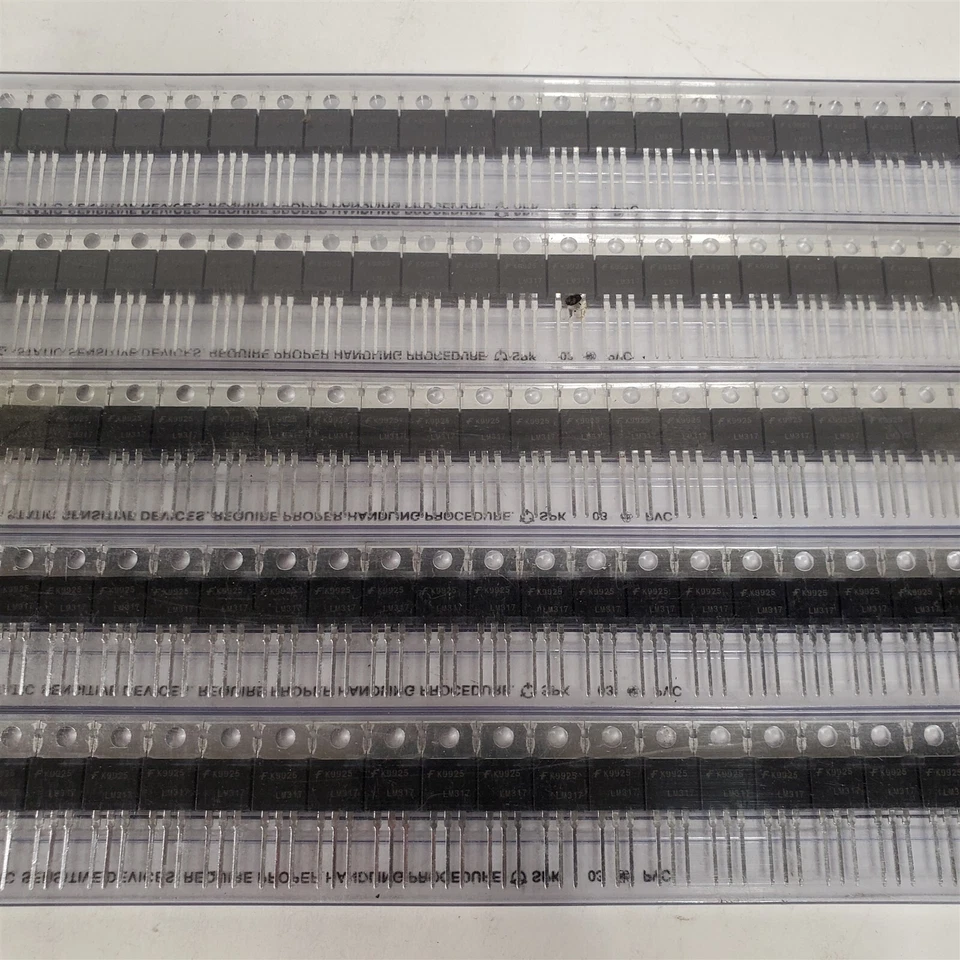 Fairchild LM317 Regulador de Voltaje Lineal IC NOS 1999 250 piezas Lote Foto 4 de 4