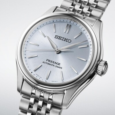 さり Brand New Seiko Presage Japanese Garden White Dial Automatic