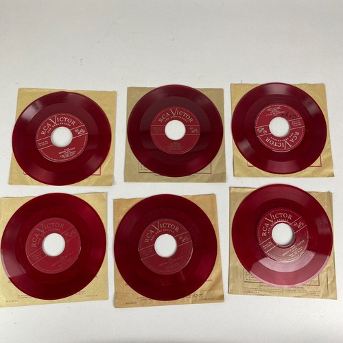 Boston Pops Orchestra RCA Victor Set of 6 Vinyl Color 45s - Picture 6 of 13