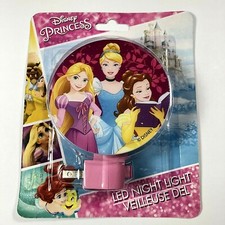 New Disney Princess LED  Night Light Rotary Shade