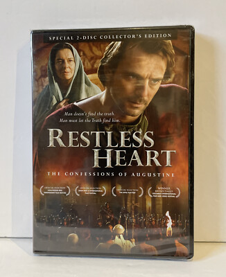 *NEW* Restless Heart: The Confessions of Augustine DVD W/ Collectors Booklet