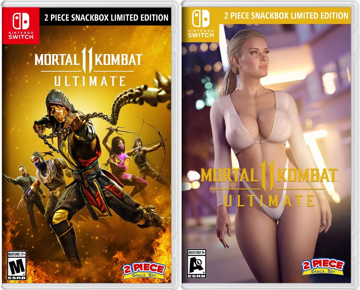 Mortal Kombat 11 (Holographic Cover Art Only) No Game Included, Double  Pack, 883929668953