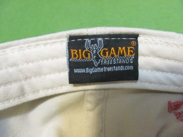 Gorra/Gorra de Béisbol BIG GAME TREESTAND Ajustable Envejecida Foto 4 de 4