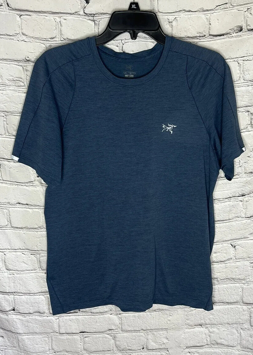 ARC'TERYX Arcteryx da uomo Cormac Crew SS manica corta blu piccola