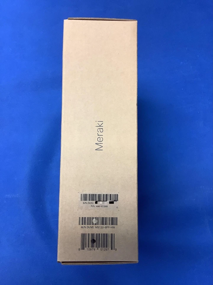 Cisco Meraki MS120-8FP-HW 8-Port Cloud-Managed PoE+ Network Switch Unclaimed New - Image 2 of 4