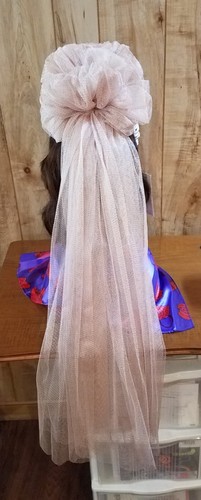 Elsie Massey Headband & Veil - 3 Colors - U Choose - Picture 30 of 36