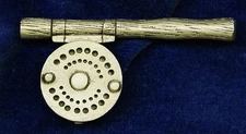 Empire Pewter Fly Fishing Rod and Reel Pin