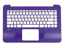 HP STREAM 14-CB SERIES LAPTOP TOP COVER KEYBOARD PALMREST ASSY PURPLE L16699-001