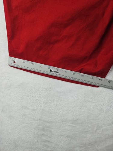 Eddie Bauer Womens Red Stretch Chino Shorts Size UK 16 - Picture 14 of 20