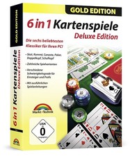 6 Kartenspiele - Skat - Romme …
