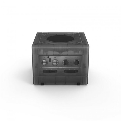 TeknoGame Console Shell Replacement Housing Kit for Nintendo GameCube Smoke - Picture 2 of 7