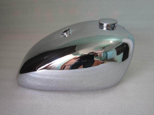 New BSA 1970 Firebird Scrambler Chrome Gas Tank - Picture 4 of 8