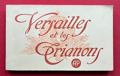 Leporello Album mit 24 x AK Versailles und die Trianons Frankreich    ( 148189